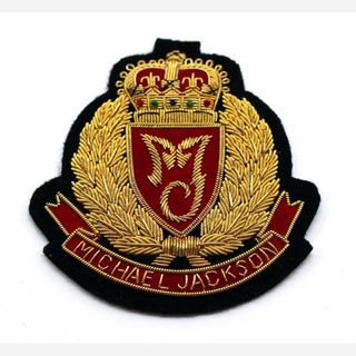 Embroidered Bullion Wire Badges